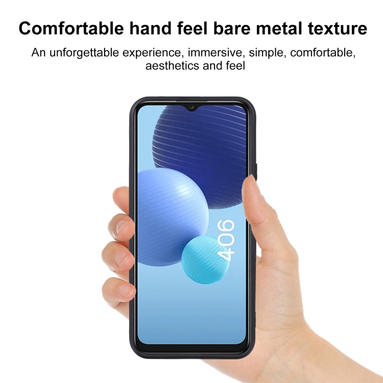 For TCL 406 TPU Phone Case(Black)