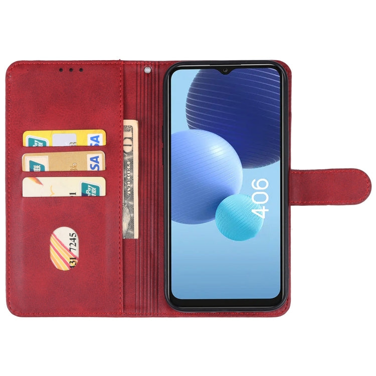 For TCL 406 Leather Phone Case