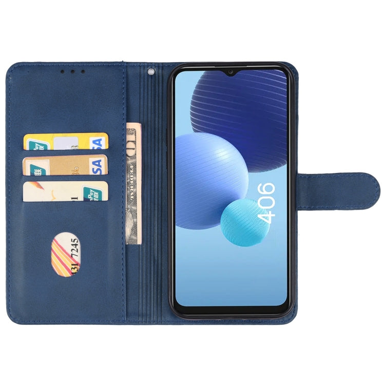 For TCL 406 Leather Phone Case