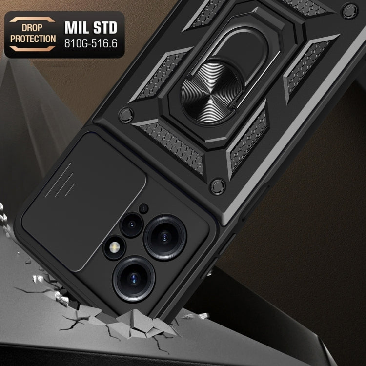 For Xiaomi Redmi Note 12 4G Global Sliding Camera Cover Design Phone Case