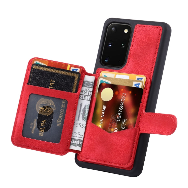For Samsung Galaxy S20 Feel Dream Anti-theft Brush Shockproof Portable Skin Card Bag Phone Case