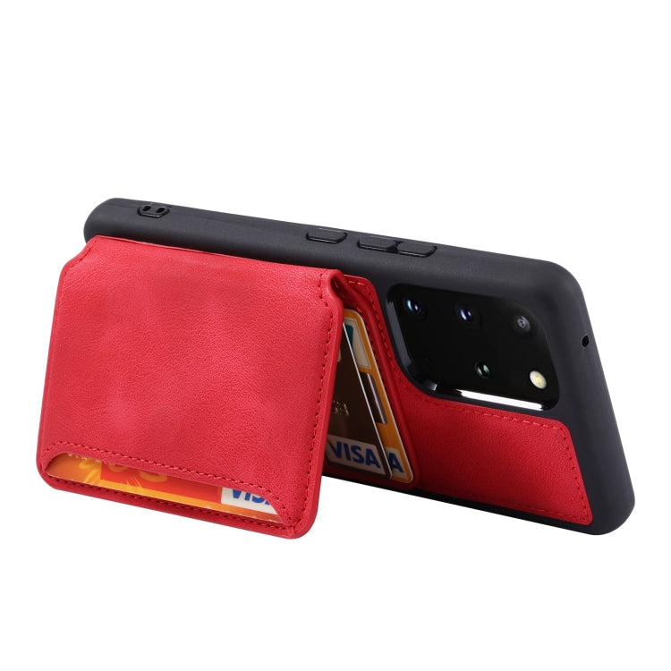 For Samsung Galaxy S20 Feel Dream Anti-theft Brush Shockproof Portable Skin Card Bag Phone Case