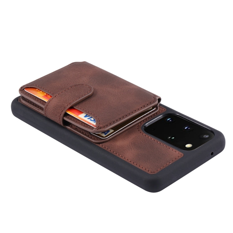 For Samsung Galaxy S20 Feel Dream Anti-theft Brush Shockproof Portable Skin Card Bag Phone Case