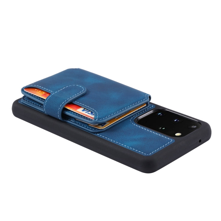For Samsung Galaxy S20 FE Feel Dream Anti-theft Brush Shockproof Portable Skin Card Bag Phone Case