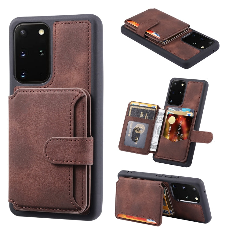For Samsung Galaxy S20 FE Feel Dream Anti-theft Brush Shockproof Portable Skin Card Bag Phone Case