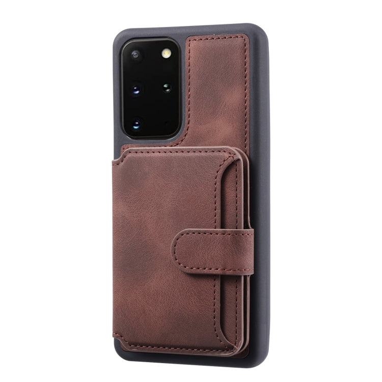 For Samsung Galaxy S20 FE Feel Dream Anti-theft Brush Shockproof Portable Skin Card Bag Phone Case