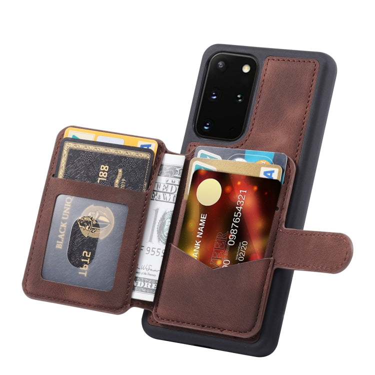 For Samsung Galaxy S20 FE Feel Dream Anti-theft Brush Shockproof Portable Skin Card Bag Phone Case