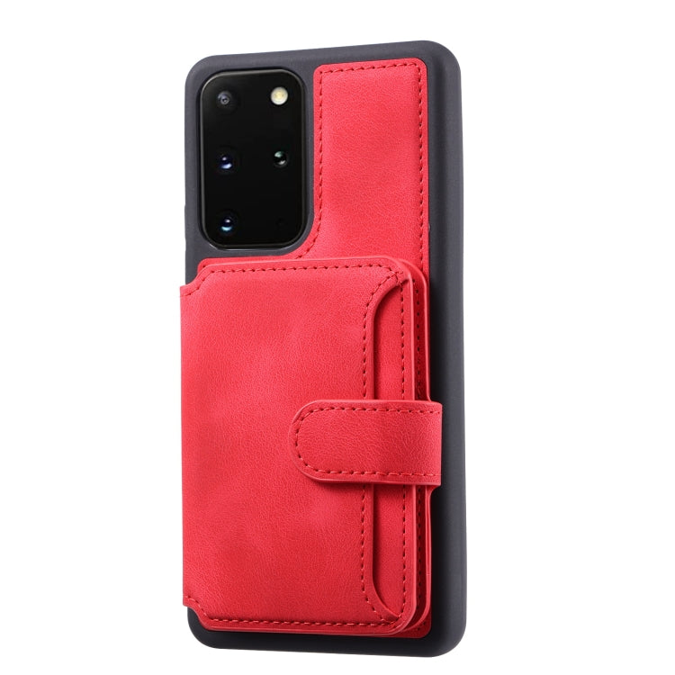 For Samsung Galaxy S20+ Feel Dream Anti-theft Brush Shockproof Portable Skin Card Bag Phone Case