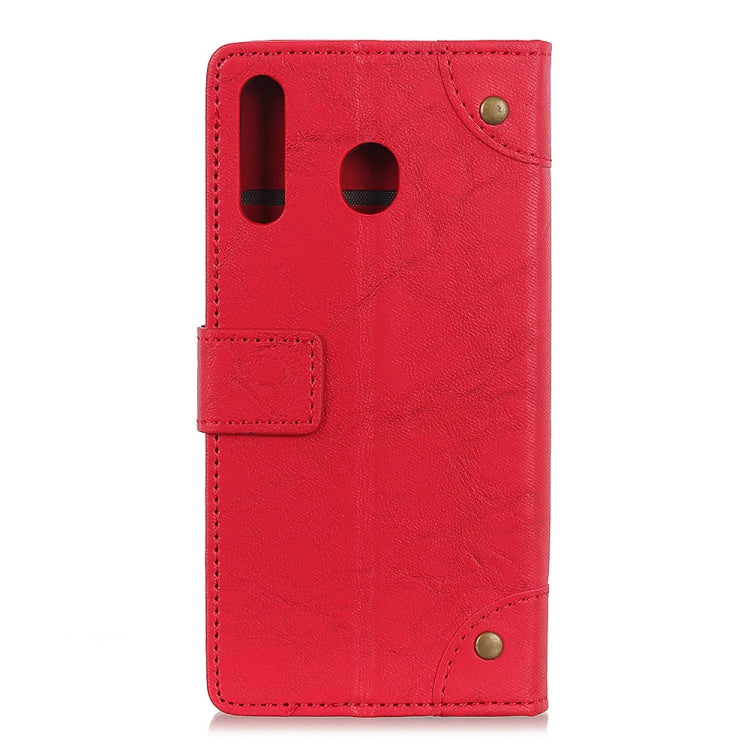For Doogee N20 / Y9 Plus Copper Buckle Retro Crazy Horse Texture Horizontal Flip Leather Case with Holder & Card Slots & Wallet