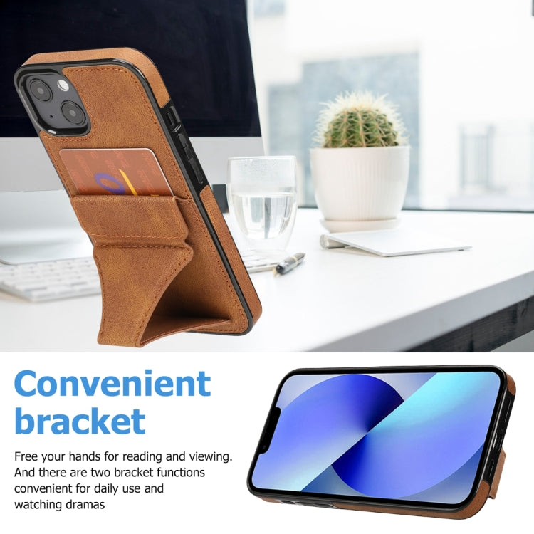 For iPhone 14 Plus Ultra-thin Shockproof Phone Protective Case with Holder