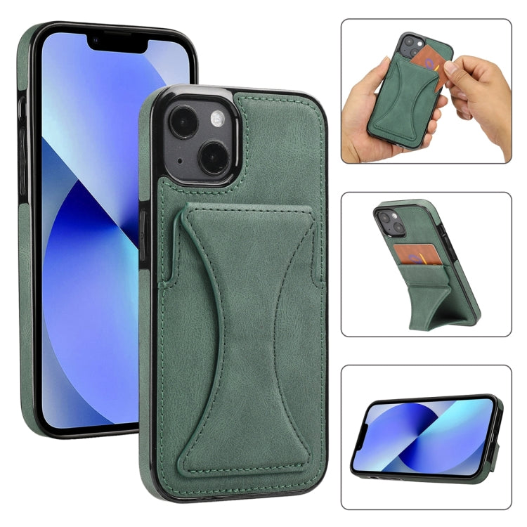 For iPhone 14 Plus Ultra-thin Shockproof Phone Protective Case with Holder