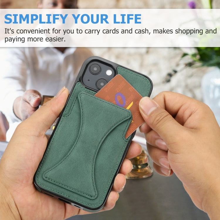 For iPhone 14 Plus Ultra-thin Shockproof Phone Protective Case with Holder