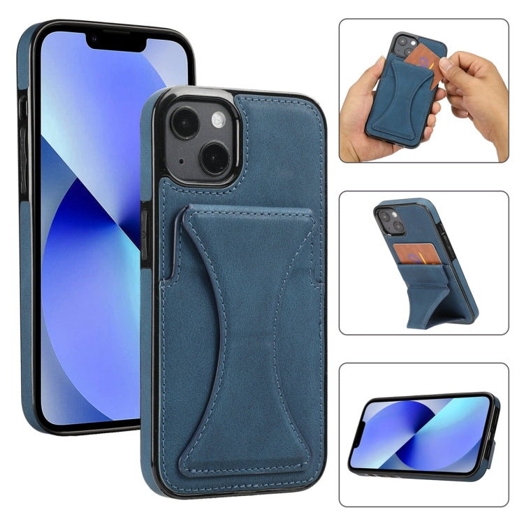 For iPhone 14 Plus Ultra-thin Shockproof Phone Protective Case with Holder