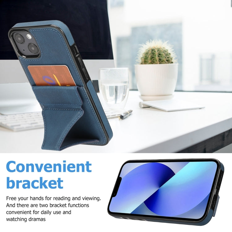 For iPhone 14 Plus Ultra-thin Shockproof Phone Protective Case with Holder