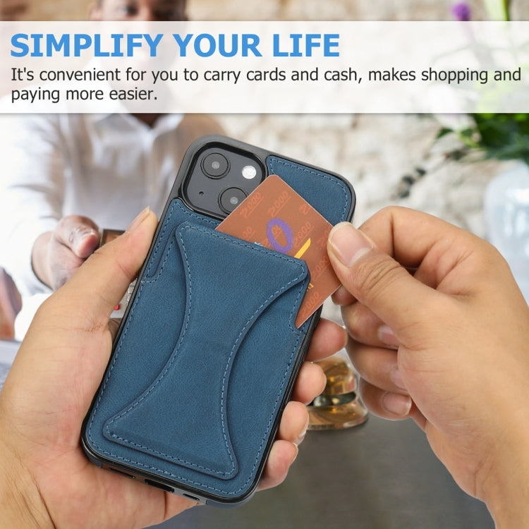 For iPhone 14 Plus Ultra-thin Shockproof Phone Protective Case with Holder