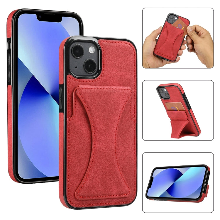 For iPhone 14 Plus Ultra-thin Shockproof Phone Protective Case with Holder