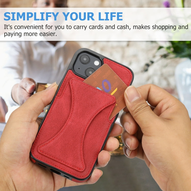 For iPhone 14 Plus Ultra-thin Shockproof Phone Protective Case with Holder