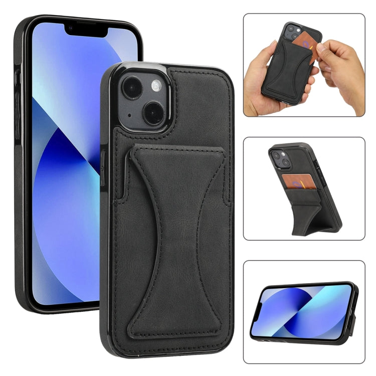For iPhone 14 Plus Ultra-thin Shockproof Phone Protective Case with Holder