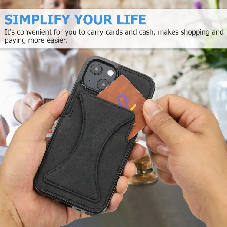 For iPhone 14 Plus Ultra-thin Shockproof Phone Protective Case with Holder