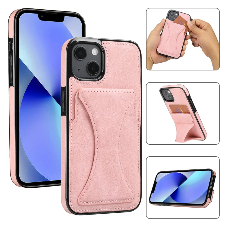 For iPhone 14 Plus Ultra-thin Shockproof Phone Protective Case with Holder