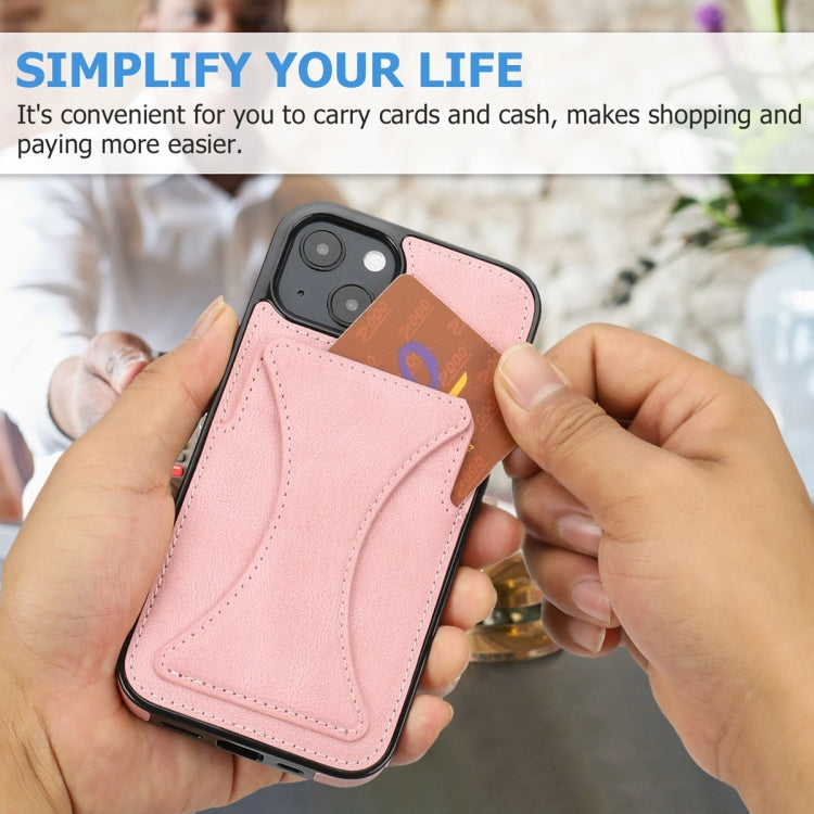 For iPhone 14 Plus Ultra-thin Shockproof Phone Protective Case with Holder