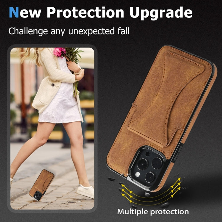 For iPhone 14 Pro Ultra-thin Shockproof Phone Protective Case with Holder