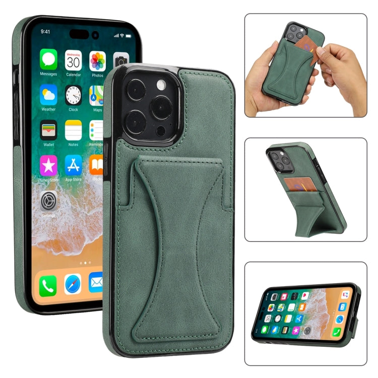 For iPhone 14 Pro Ultra-thin Shockproof Phone Protective Case with Holder