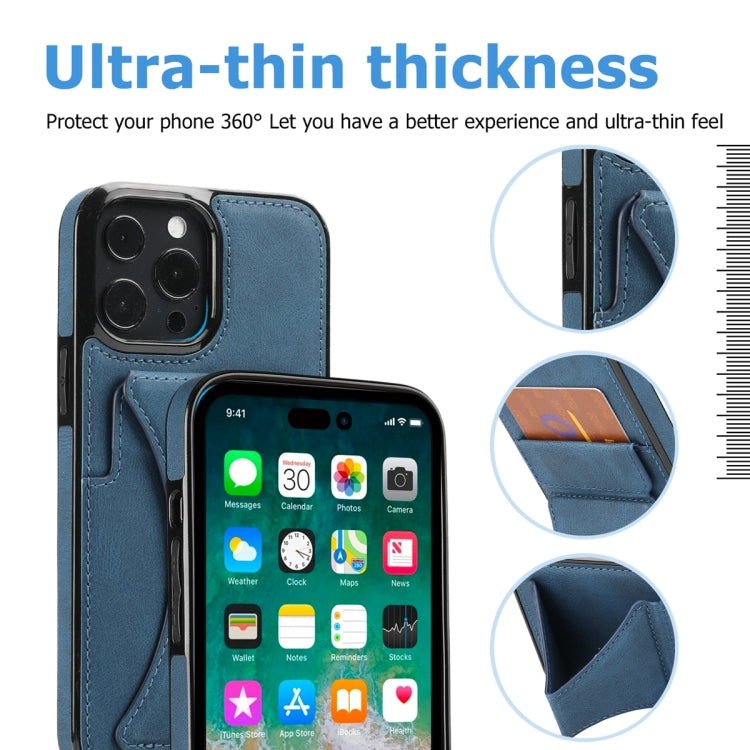 For iPhone 14 Pro Ultra-thin Shockproof Phone Protective Case with Holder