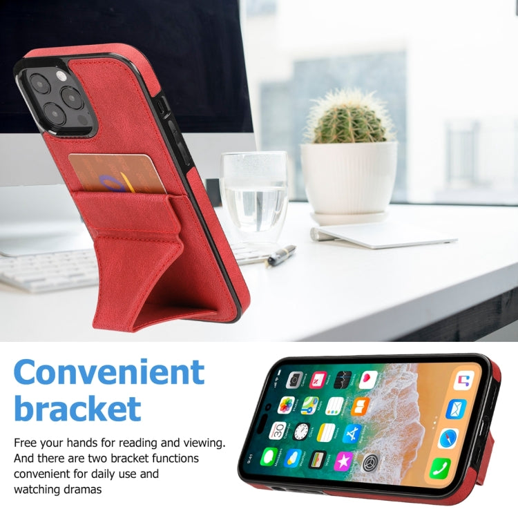 For iPhone 14 Pro Ultra-thin Shockproof Phone Protective Case with Holder