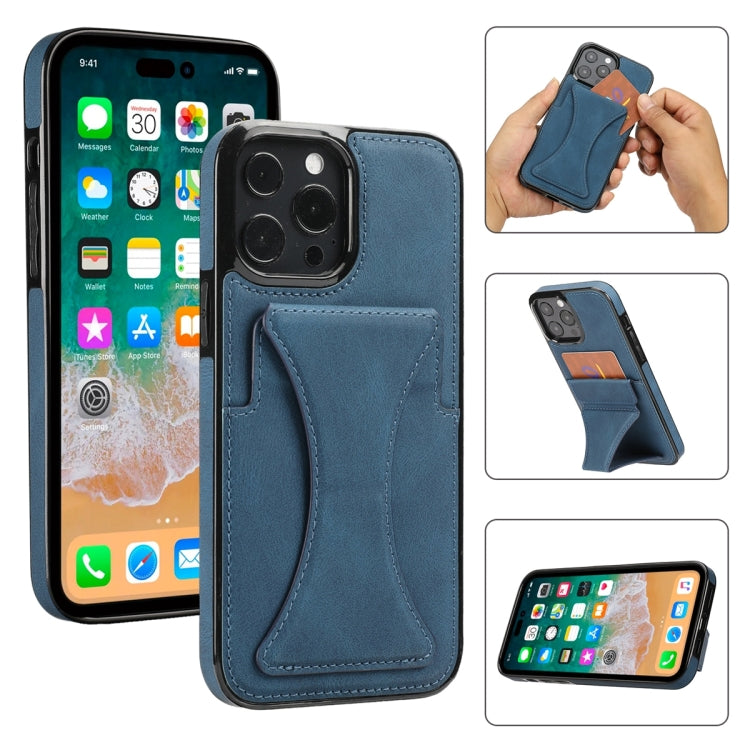 For iPhone 14 Pro Max Ultra-thin Shockproof Phone Protective Case with Holder