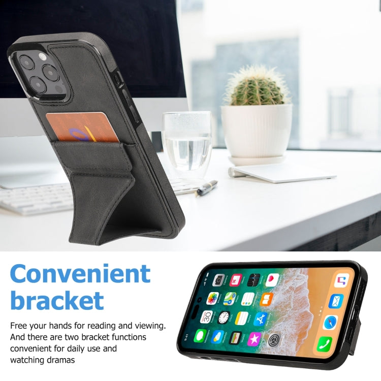 For iPhone 14 Pro Max Ultra-thin Shockproof Phone Protective Case with Holder