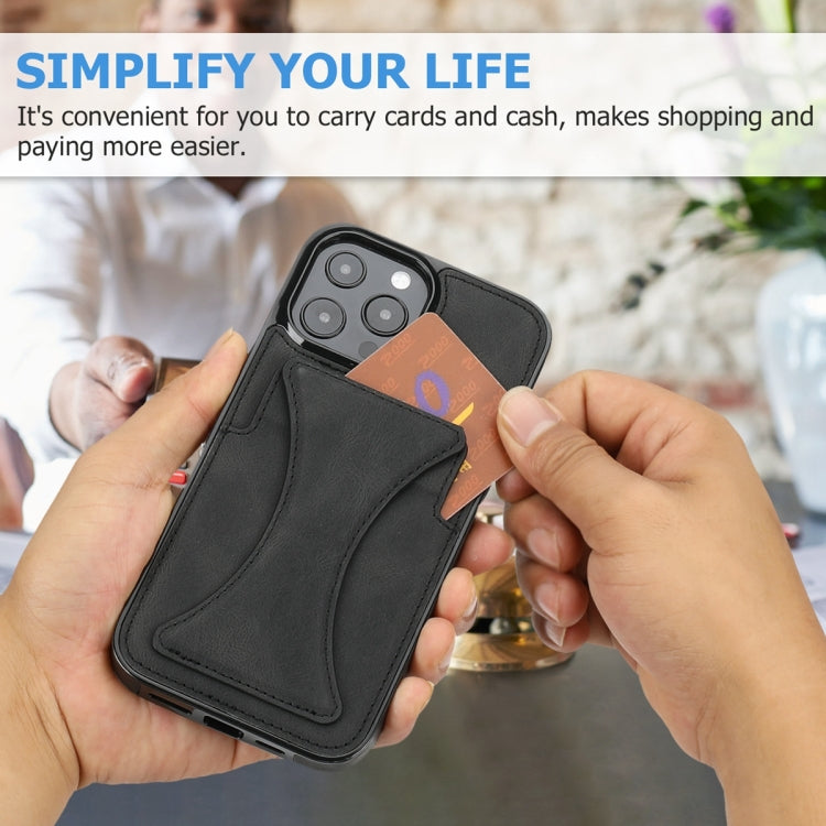 For iPhone 14 Pro Max Ultra-thin Shockproof Phone Protective Case with Holder