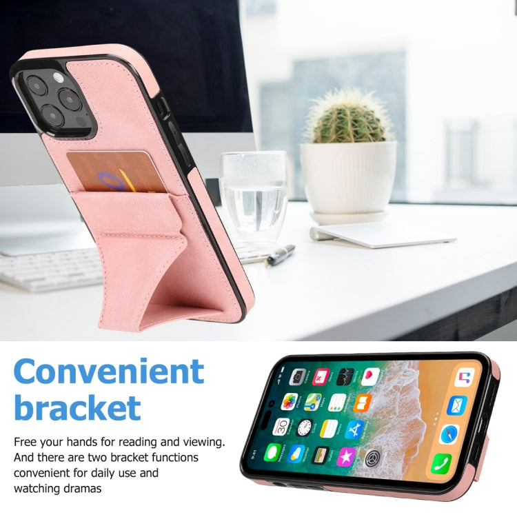 For iPhone 14 Pro Max Ultra-thin Shockproof Phone Protective Case with Holder