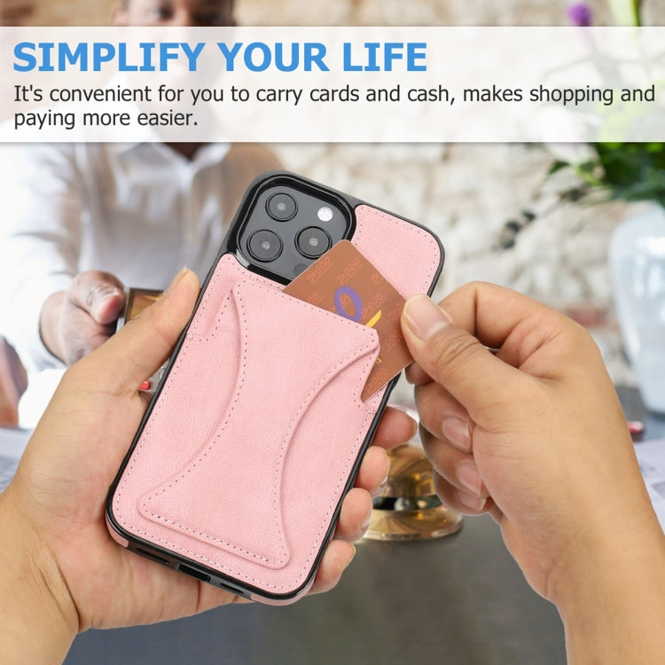 For iPhone 14 Pro Max Ultra-thin Shockproof Phone Protective Case with Holder