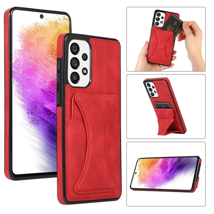For Samsung Galaxy A33 5G Ultra-thin Shockproof Phone Protective Case with Holder