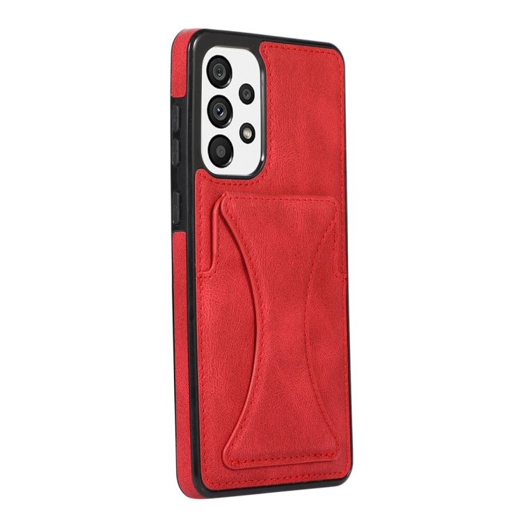 For Samsung Galaxy A33 5G Ultra-thin Shockproof Phone Protective Case with Holder