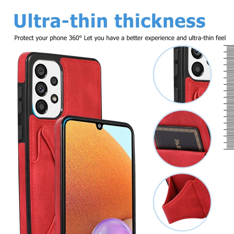 For Samsung Galaxy A33 5G Ultra-thin Shockproof Phone Protective Case with Holder