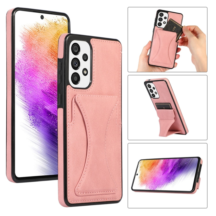 For Samsung Galaxy A33 5G Ultra-thin Shockproof Phone Protective Case with Holder
