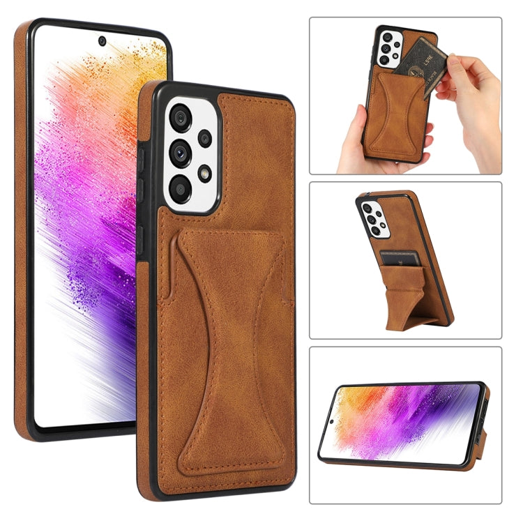 For Samsung Galaxy A53 5G Ultra-thin Shockproof Phone Protective Case with Holder