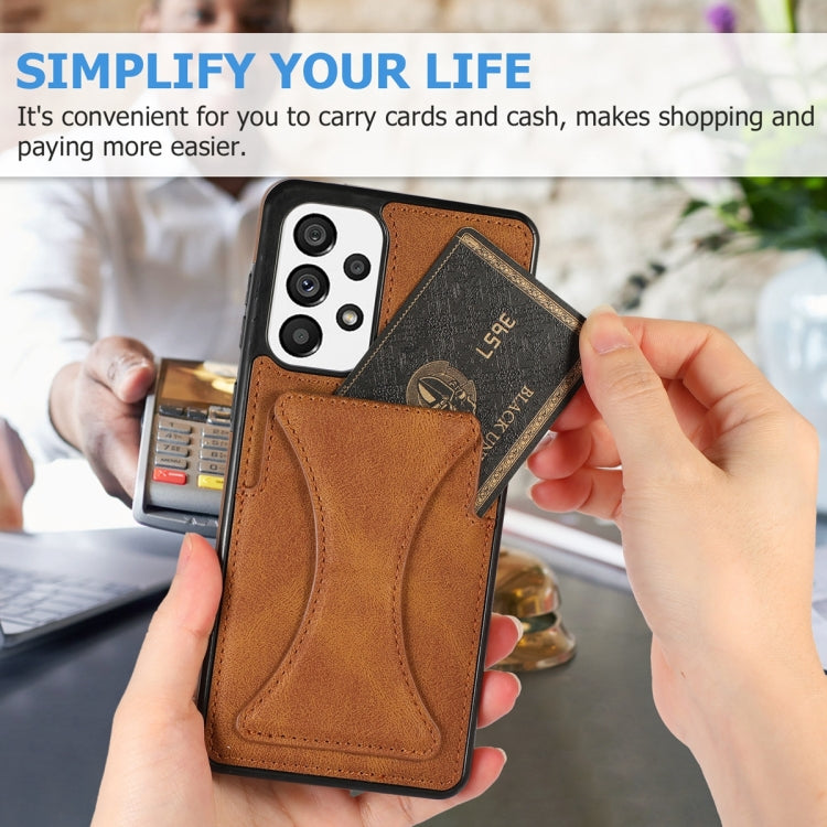 For Samsung Galaxy A53 5G Ultra-thin Shockproof Phone Protective Case with Holder