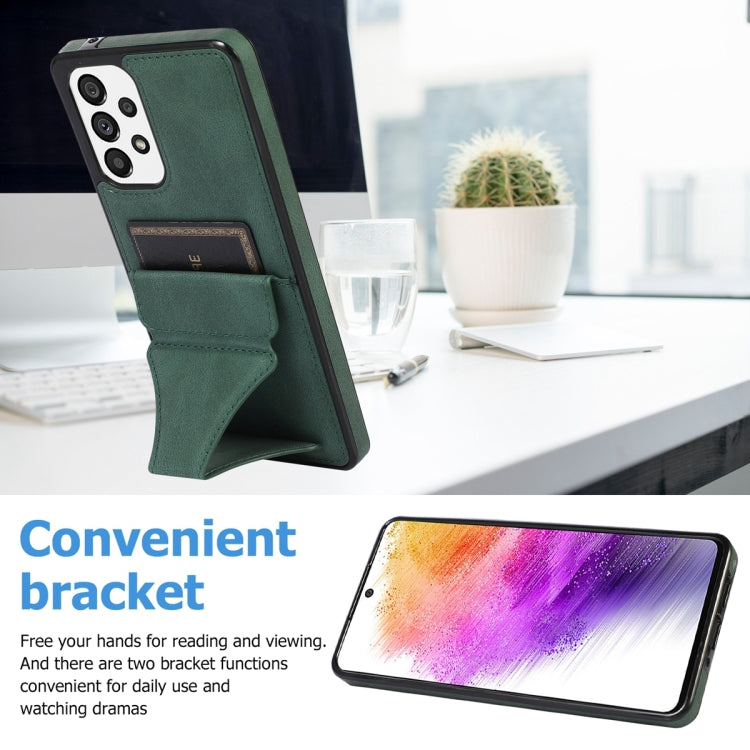 For Samsung Galaxy A53 5G Ultra-thin Shockproof Phone Protective Case with Holder