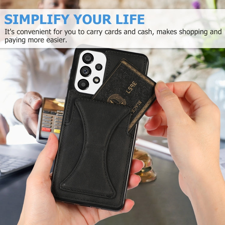 For Samsung Galaxy A53 5G Ultra-thin Shockproof Phone Protective Case with Holder