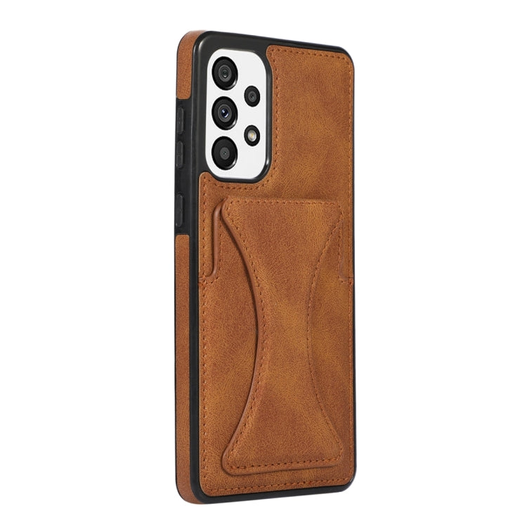 For Samsung Galaxy A73 5G Ultra-thin Shockproof Phone Protective Case with Holder