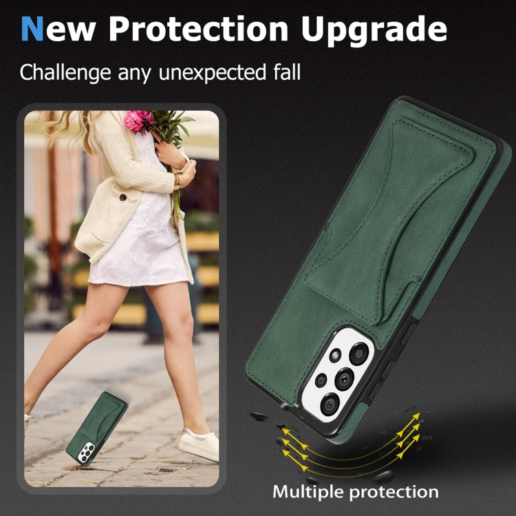 For Samsung Galaxy A73 5G Ultra-thin Shockproof Phone Protective Case with Holder