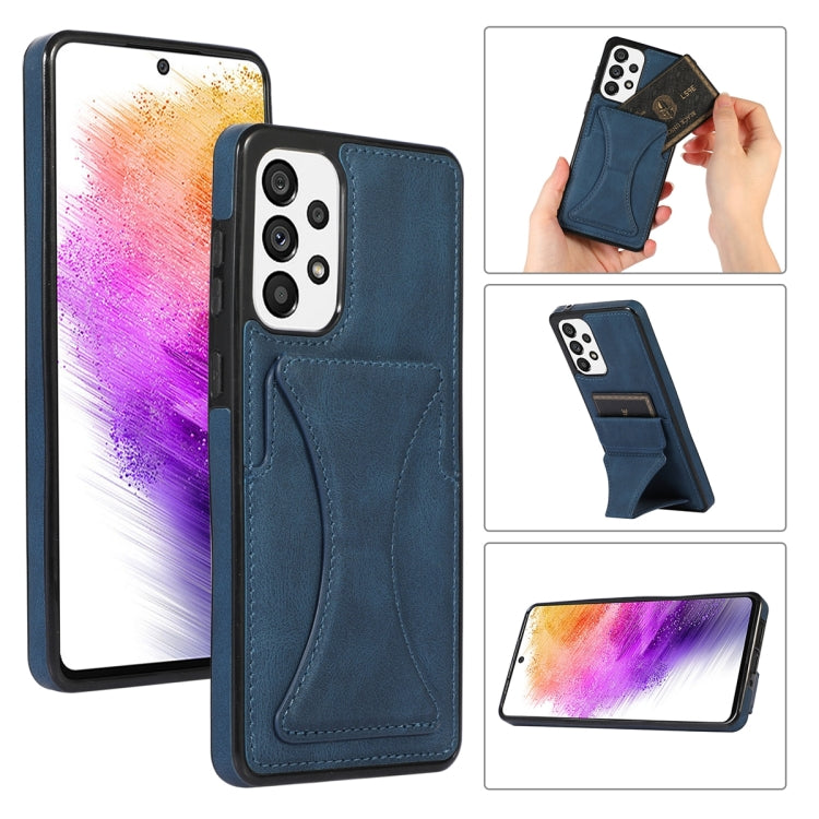 For Samsung Galaxy A73 5G Ultra-thin Shockproof Phone Protective Case with Holder