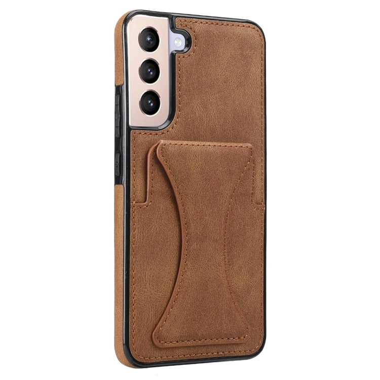 For Samsung Galaxy S23 5G Ultra-thin Shockproof Phone Protective Case with Holder