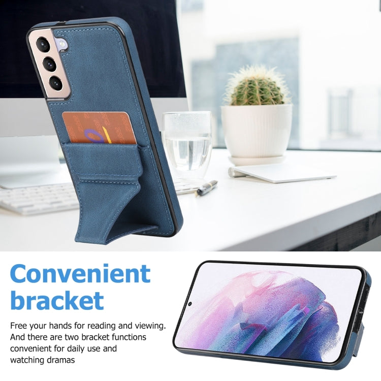 For Samsung Galaxy S23 5G Ultra-thin Shockproof Phone Protective Case with Holder