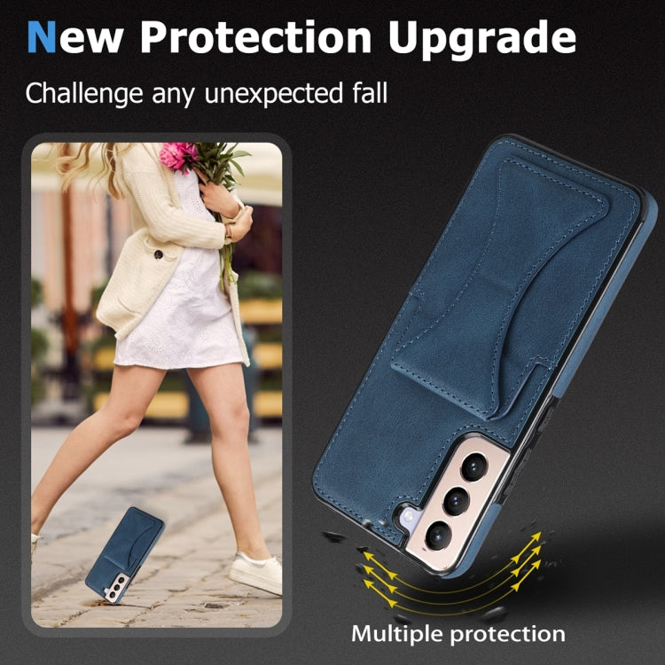 For Samsung Galaxy S23 5G Ultra-thin Shockproof Phone Protective Case with Holder