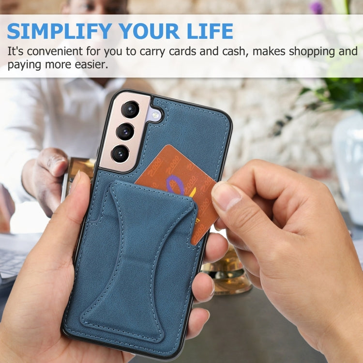 For Samsung Galaxy S23 5G Ultra-thin Shockproof Phone Protective Case with Holder