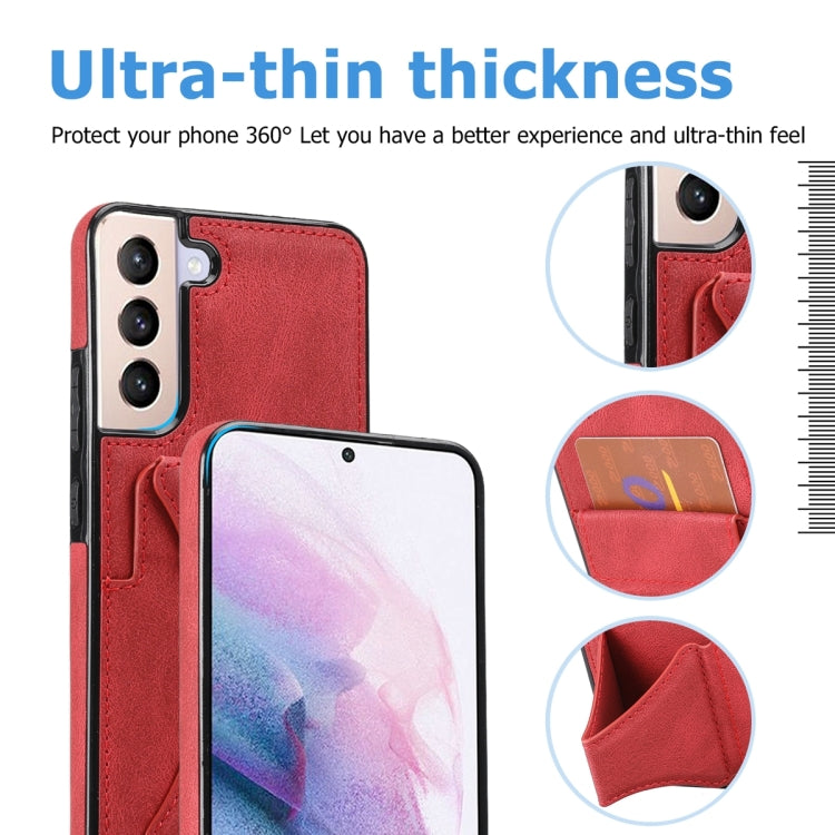 For Samsung Galaxy S23 5G Ultra-thin Shockproof Phone Protective Case with Holder